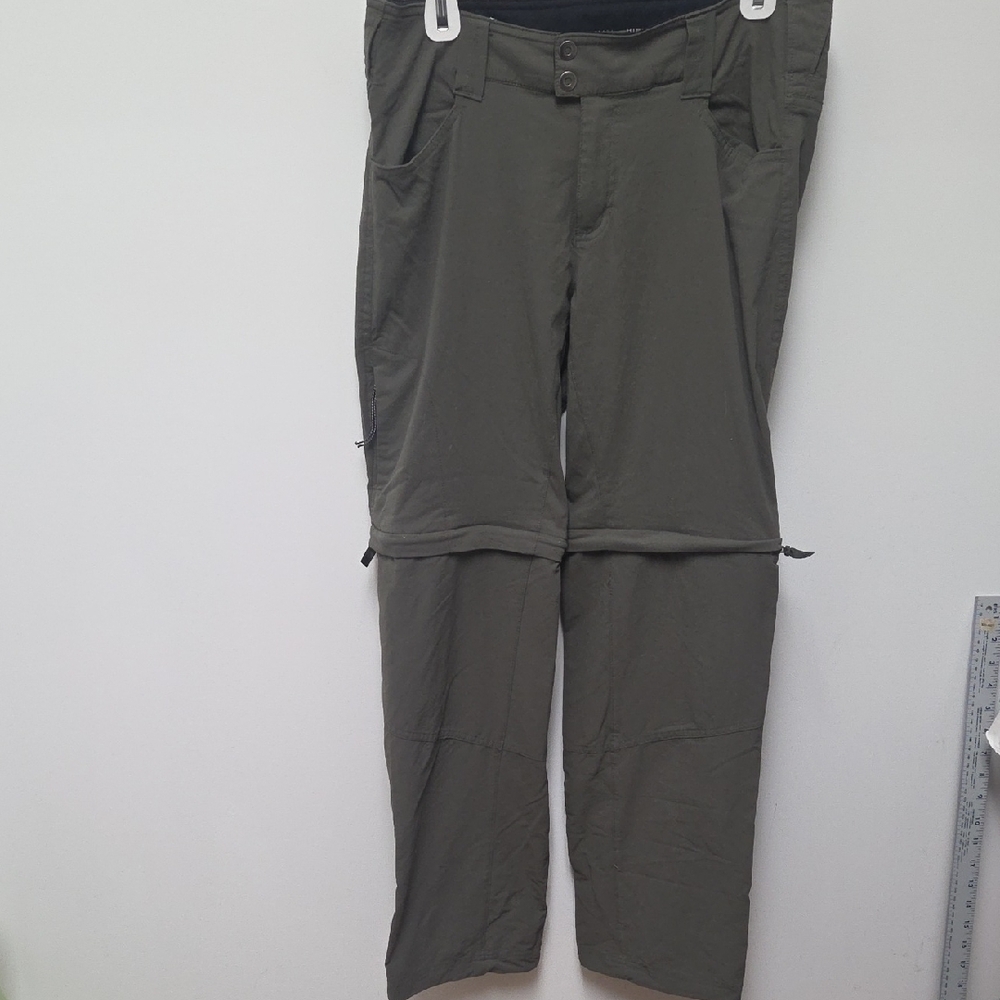 Columbia Omni Shield Womens Zip Off Pants - Olive